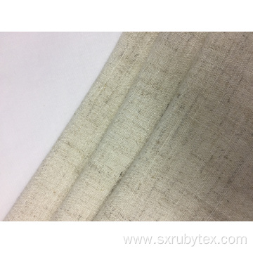 12s Rayon Linen With Slub Solid Fabric